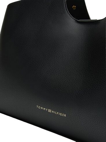 Tommy Hilfiger Women's Large Logo Satchel Bag With Removable Crossbody Strap in Saudi Arabia