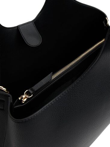 Tommy Hilfiger Women's Large Logo Satchel Bag With Removable Crossbody Strap in Saudi Arabia