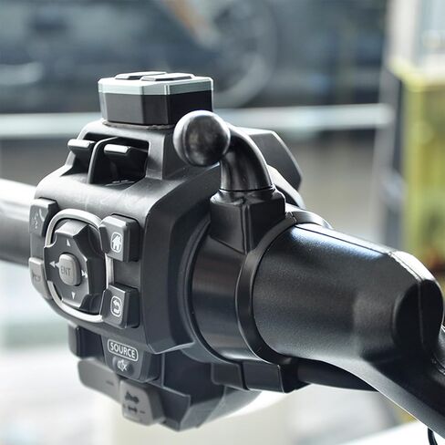 PANICAL Motorcycle for Honda Goldwing GL1800 F6B DCT 2018-2025 Left Handlebar 17mm 5/8 inch Ball Joint Bracket Compatible with Phone and Cup Holder (Left Ball Head Bracket) in Saudi Arabia