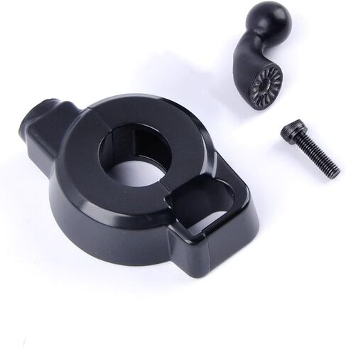 PANICAL Motorcycle for Honda Goldwing GL1800 F6B DCT 2018-2025 Left Handlebar 17mm 5/8 inch Ball Joint Bracket Compatible with Phone and Cup Holder (Left Ball Head Bracket) in Saudi Arabia
