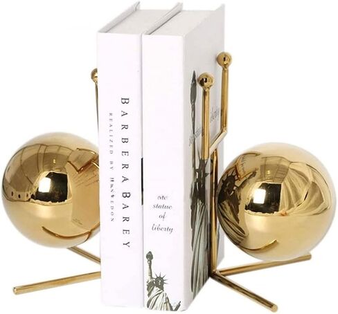 نهايات الكتب، الدفتين المعدنية، ديكور المنزل الأوروبي، الدفتين الذهبية للكتب الثقيلة، هدايا الأطفال، ديكور الدراسة المكتبية، دعم الكتب in Kuwait