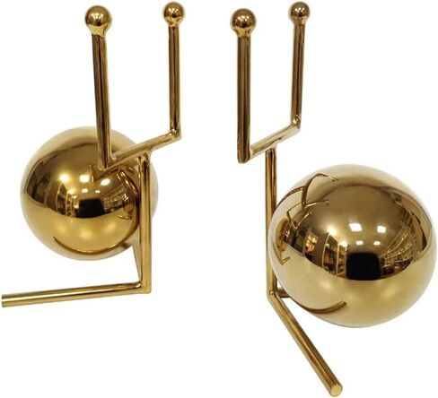 نهايات الكتب، الدفتين المعدنية، ديكور المنزل الأوروبي، الدفتين الذهبية للكتب الثقيلة، هدايا الأطفال، ديكور الدراسة المكتبية، دعم الكتب in Kuwait