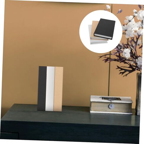 PRETYZOOM 3pcs Decorative Faux Book for Home Office Stylish Simulation Book Models for Shelf Decoration for Living Room Bedroom Shop Decor in Saudi Arabia