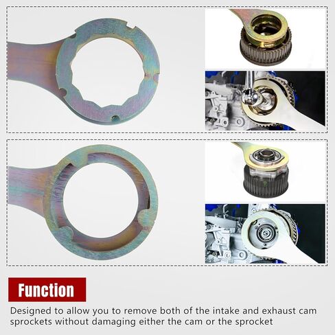 Intake Exhaust Cam Sprocket Install and Remove Wrench Holder Tool Kit Compatible With Subaru AVCS JDM And STD in Saudi Arabia