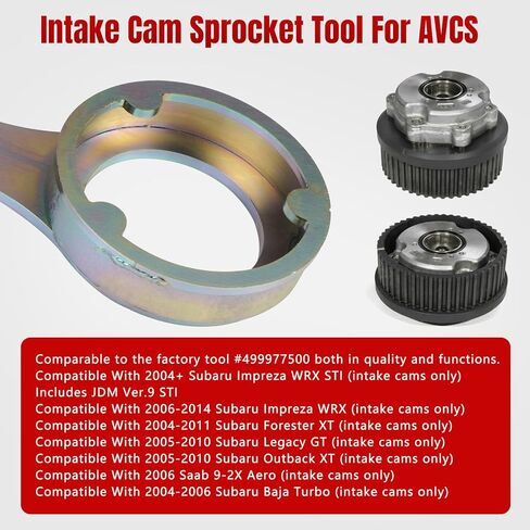 Intake Exhaust Cam Sprocket Install and Remove Wrench Holder Tool Kit Compatible With Subaru AVCS JDM And STD in Saudi Arabia