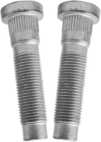 4PCS 1/2-20 Chrome Wheel Lug Stud Nut Set 14.3mm Knurl Bolt Compatible with 2007-2014 Ford Edge & 2007-2015 Lincoln MKX 611-094 6L2Z1012BA in Saudi Arabia