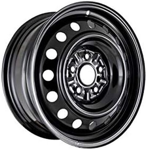 عجلة فولاذية - 16 × 6.5 بوصة - 16 فتحة - 5 مسامير - أسود - متوافقة مع تويوتا كامري 2002-2011 in Saudi Arabia