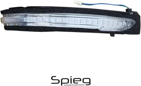 Spieg Passenger Side Mirror Turn Signal Lamp for 2014-2017 Nissan Rogue Chrome LED Right Blinker 26160-4BA0C 26160-4BA0A in Saudi Arabia