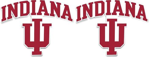 Indiana University Bloomington Hoosiers Vinyl Decal Laptop Water Bottle Car Scrapbook Sticker (IND 1) in Saudi Arabia
