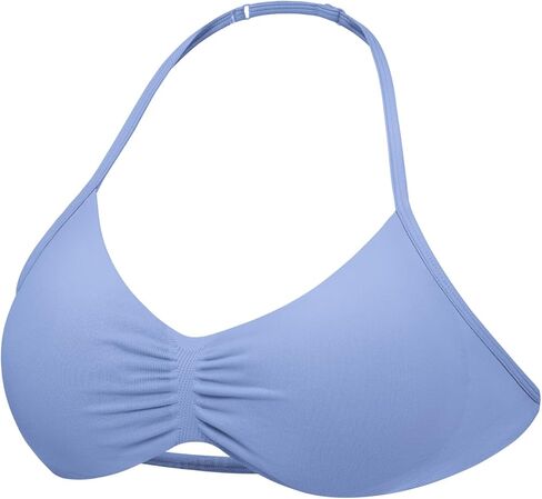 YEOREO SoftHue Impact Strappy Halter Bra for Sports Intensify Women Workout Backless Padded Gym Yoga Bra in Saudi Arabia