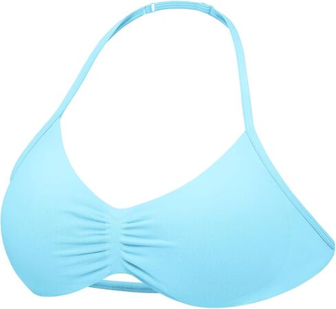 YEOREO SoftHue Impact Strappy Halter Bra for Sports Intensify Women Workout Backless Padded Gym Yoga Bra in Saudi Arabia