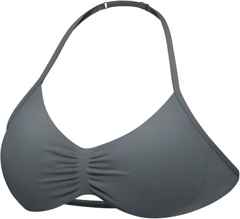 YEOREO SoftHue Impact Strappy Halter Bra for Sports Intensify Women Workout Backless Padded Gym Yoga Bra in Saudi Arabia