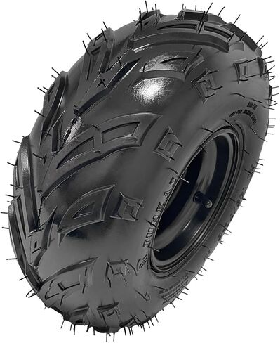 Set of 2 145/70-6 ATV Tires Wheels with Rims 3 Stud 145-70-6 Tubeless Tire for Go Kart ATV UTV Quad Bike 4 Wheelers Drift Trike Golf Cart Quad Buggy Dune Moped Lawn Mower Garden Tractor in Saudi Arabia