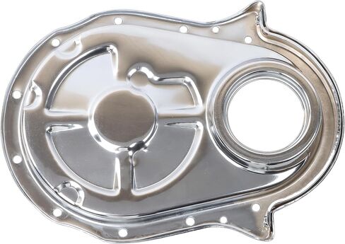 Big Block Chrome Steel Timing Cover Kit Replacement for Chevy BBC 1966-1987 Replacement for 8422KIT in Saudi Arabia