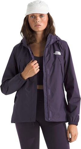 The North Face Women's Antora Jacket (Standard & Plus Size) - Waterproof & Windproof Rain Coat, Secure Zip Hand Pockets, Cedar, X-Large in Saudi Arabia