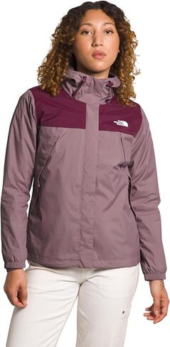The North Face Women's Antora Jacket (Standard & Plus Size) - Waterproof & Windproof Rain Coat, Secure Zip Hand Pockets, Cedar, X-Large in Saudi Arabia