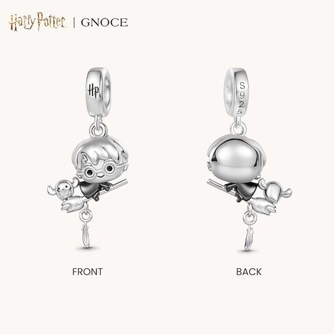 GNOCE Harry Potter Riding A Broom Pendant Dangle Charm Bracelet for Women, S925 Sterling Silver Dangle Charms for Women Wife, Valentine‘s Day, Mother’s Day Jewelry in Saudi Arabia