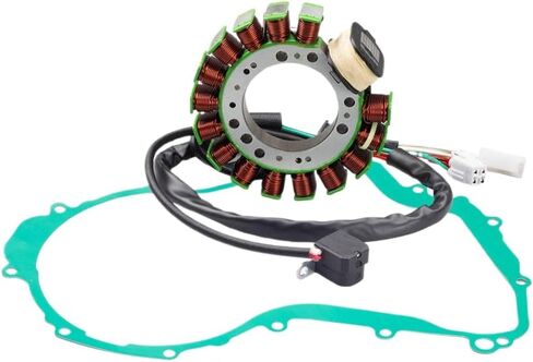 Stator And Gasket Compatible With Wolverine 350 2000-2001 Big Bear 350 4WD 1997-1999 Big Bear 350 2WD 1999 in Kuwait