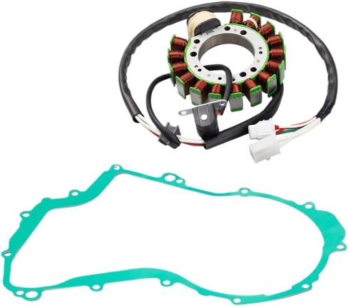Stator And Gasket Compatible With Wolverine 350 2000-2001 Big Bear 350 4WD 1997-1999 Big Bear 350 2WD 1999 in Kuwait