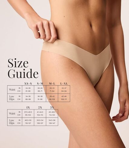 commando Classic High-Rise Thong | Luxury-Tech European Microfiber Thong | Raw-Cut with Invisible Finish | High Coverage Front | Caramel, Medium-Large in Saudi Arabia