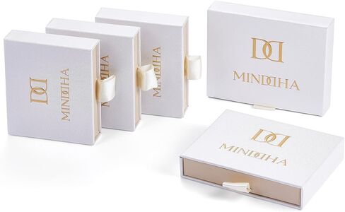MINDDHA 14K الذهب / الذهب الأبيض مطلي مكعب زركونيا مقلد الماس اللؤلؤ محطة إنفينيتي سلسلة أساور للنساء | سوار سلسلة قابل للتعديل | 6-8 بوصة in Kuwait