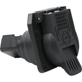 Rear 7-Way Trailer Tow Connector 56038366AB, Compatible with 2001-2010 Dodge Ram 1500/2500/3500, Fits Chrysler Jeep Vehicles, Replace # 56038366AB in Saudi Arabia