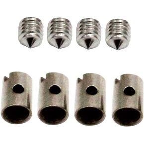 Throttle Cable Ends, Leepesx Throttle Cable Repair Kit,Universal Throttle Cable Kit,5mm Throttle Choke for Motorcycle Scooter Quad Mower (8pcs) in Saudi Arabia