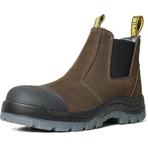 أحذية عمل رجالية سهلة الارتداء بمقدمة ناعمة/مركبة مقاومة للانزلاق ومقاومة للماء ومضادة للثقب in Kuwait