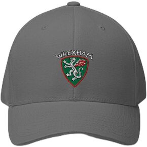 قبعة كرة قدم Wrexham AFC بتصميم تنين بسيط ومطرز ومرن مناسب لكرة القدم in Kuwait