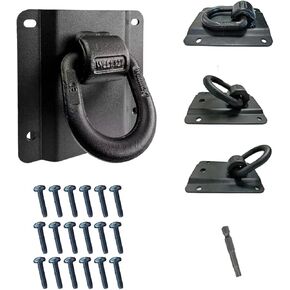 مرساة ربط C&KTANSIR متوافقة مع Ford F150، 4 قطع من خطافات مرساة سرير الشاحنة الثقيلة تناسب 2015-2026 F250 F350 Raptor OEM استبدال FL3Z-99000A64-B & FL3Z-9928408-AB in Kuwait