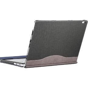 حافظة لجهاز Microsoft Surface Book 3 2 1 13.5 بوصة كمبيوتر محمول قابل للفصل غطاء كمبيوتر محمول حقيبة كمبيوتر مع حامل قلم (رمادي، 13.5) in Kuwait