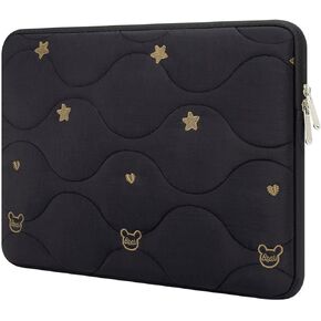Laptop Sleeve Case 15 16 Inch Laptop Cover Protective Case Compatible with MacBook Air MacBook Pro 15 16 Inch Shockproof Padded Laptop Case, Black in Saudi Arabia