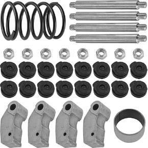Caltric Primary Drive Clutch Rebuild Kit Compatible with Kawasaki Mule 600 KAF400B 2005-2016 in Saudi Arabia