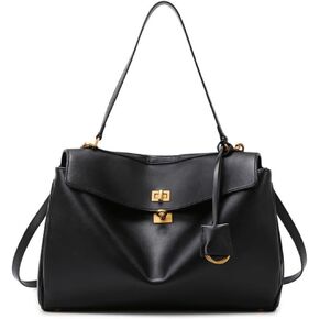 Women's Tote Bag,Purse, Large Capacity, Top Handle Bag,Large Capacity Shoulder Bags for Women,Black in Saudi Arabia