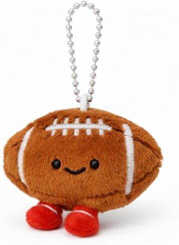 Football Keychain, Soft Sports Key Ring for Keys and Backpacks, Decorative Accessory for Football Fans, Ideal Party Favor Gift for Guys, Portable Collectible Keychain in Kuwait