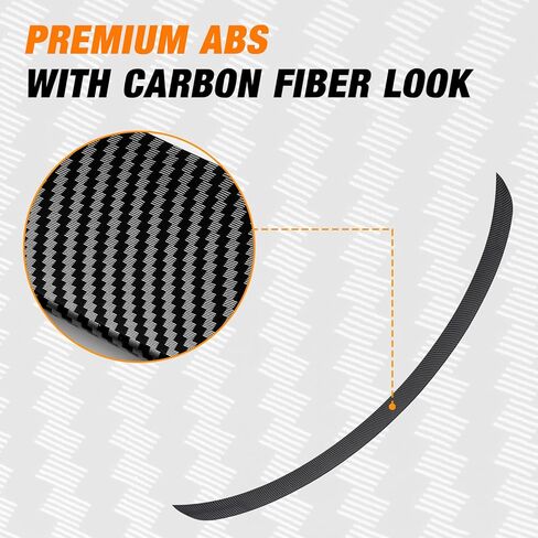 Powerty Rear Spoiler Wing for 2025 2026 Tesla Model Y Juniper,Rear Trunk Lip Wing Sporty Appearance for Model Y Juniper Accessories Carbon Fiber in Saudi Arabia
