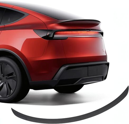 Powerty Rear Spoiler Wing for 2025 2026 Tesla Model Y Juniper,Rear Trunk Lip Wing Sporty Appearance for Model Y Juniper Accessories Carbon Fiber in Saudi Arabia