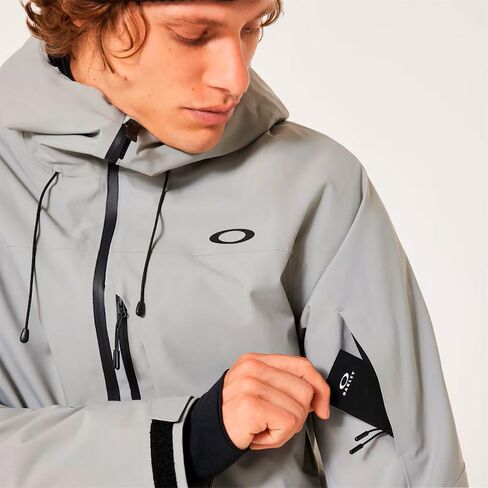 Oakley Mens Canopy Insulated Jacket, Cement, Medium in Saudi Arabia