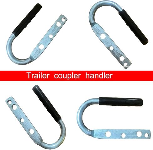 Trailer Coupler Tongue Lift Handler Labor Saving Positioning Grip Coupling Connector for 2x2in 2x1/2in 2x3in Trailer Coupler in Kuwait