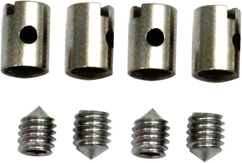 Throttle Cable Ends, Leepesx Throttle Cable Repair Kit,Universal Throttle Cable Kit,5mm Throttle Choke for Motorcycle Scooter Quad Mower (8pcs) in Saudi Arabia