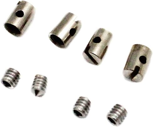 Throttle Cable Ends, Leepesx Throttle Cable Repair Kit,Universal Throttle Cable Kit,5mm Throttle Choke for Motorcycle Scooter Quad Mower (8pcs) in Saudi Arabia