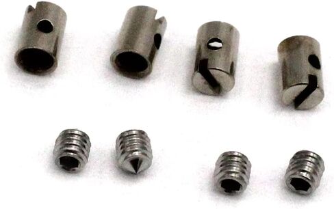 Throttle Cable Ends, Leepesx Throttle Cable Repair Kit,Universal Throttle Cable Kit,5mm Throttle Choke for Motorcycle Scooter Quad Mower (8pcs) in Saudi Arabia