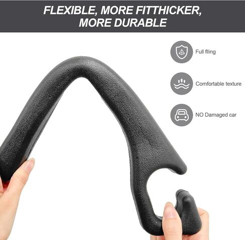 2pc Car Seat Gap Filler, Universal Car Seat Slot Organizer, Anti-Drop Car Interior Storage Strip, Fits Most Cars, Trucks & SUVs, Soft & Durable in Kuwait