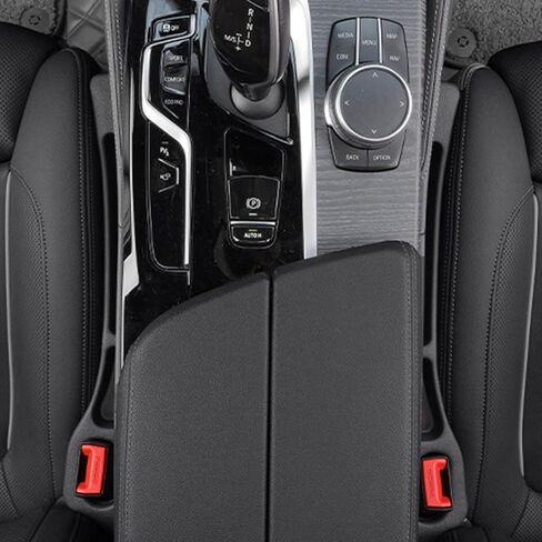 2pc Car Seat Gap Filler, Universal Car Seat Slot Organizer, Anti-Drop Car Interior Storage Strip, Fits Most Cars, Trucks & SUVs, Soft & Durable in Kuwait