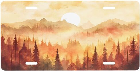 Animal Panda Colorful Painting License Plate for Front of Car Front License Plates Aluminum Metal Suitable for Truck Car Door Plate Bar Cafe Auto Accessories for Men Women 6 x 12 in in Kuwait