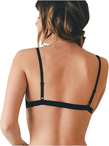 حمالة صدر Alien Pastie Bralette، من خارج هذا العالم، حديد كائن فضائي أخضر اللون على رقعة سوداء شبكية in Kuwait