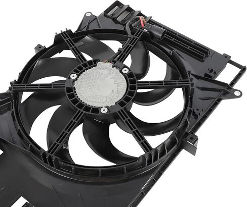 مجموعة مروحة تبريد الرادياتير متوافقة مع 2016-2022 لمازدا لـ CX-9 2.5L، مروحة مشعاع سوداء مناسبة مباشرة لاستبدال مروحة تبريد المحرك in Saudi Arabia