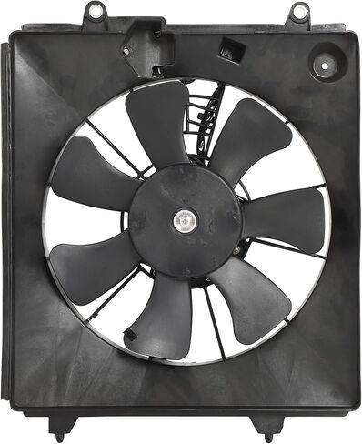 Radiator Cooling Fan Assembly Compatible with 2010-2014 for Honda for CR-V 2.4L, Black Radiator Fan Direct Fit Replacement for Engine Cooling Fan in Saudi Arabia
