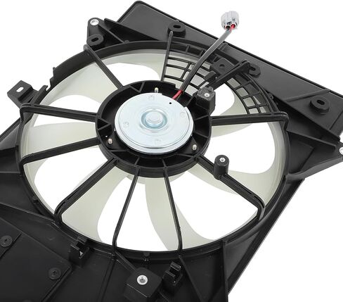 مجموعة مروحة تبريد الرادياتير متوافقة مع 2016-2022 لمازدا لـ CX-3 2.0L، مروحة الرادياتير باللونين الأبيض والأسود مناسبة مباشرة لاستبدال مروحة تبريد المحرك in Saudi Arabia