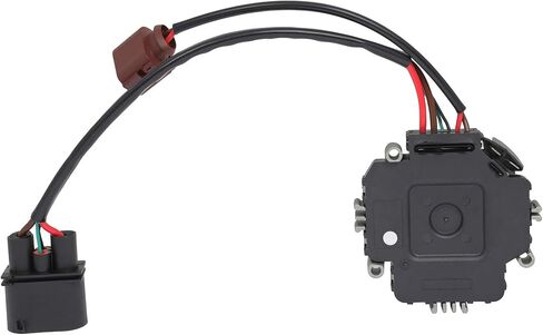 Cooling Fan Assembly Compatible with 2010-2014 for Volkswagen for Golf 2.0L 2010-2014 for Volkswagen for Golf 2.5L, Black Radiator Fan Direct Fit Replacement for Engine Cooling Fan Resistor in Saudi Arabia